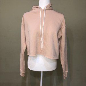 New Women's Medium Cropped Hoodie